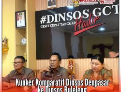 Dinas Sosial Denpasar Belajar ke Buleleng, Perkuat Data Sosial yang Tepat Sasaran