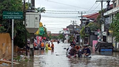 Hujan Deras Sapu Denpasar, Warga Diminta Siaga Banjir Susulan