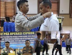 Latpraops Cipkon Agung 2025: Polres Badung Siapkan Personel untuk Pengamanan Nataru