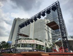 Panggung Besar dan 10 Layar LED Siap Meriahkan Malam Tahun Baru di Bundaran HI