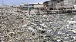 Tumpukan Sampah di Kalibaru Meluber Aktivitas Pengeringan Ikan Asin Terganggu